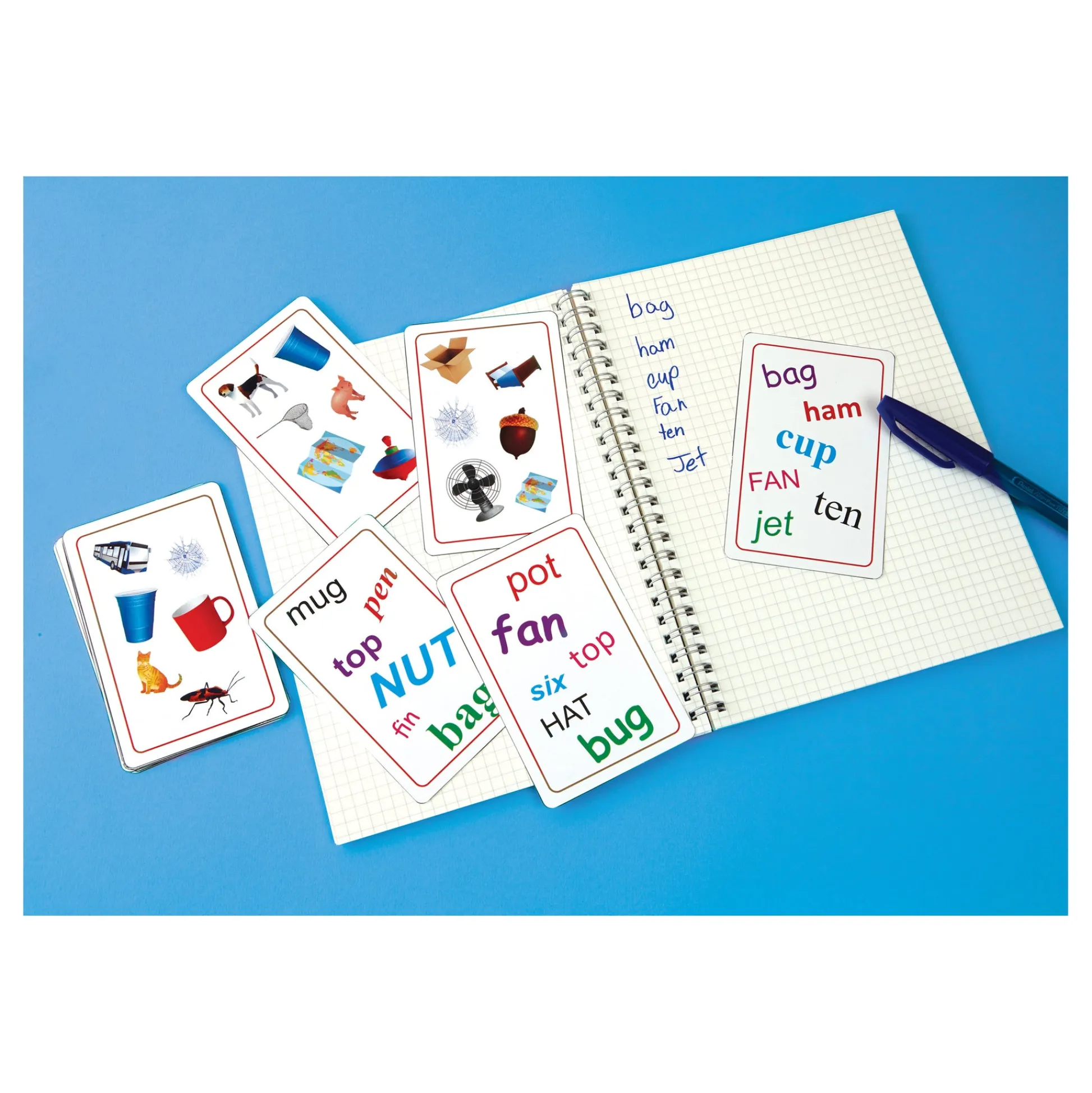 AreYouGame Super Genius - First Words Educational Matching Game* Preschool Education Toys & Activities