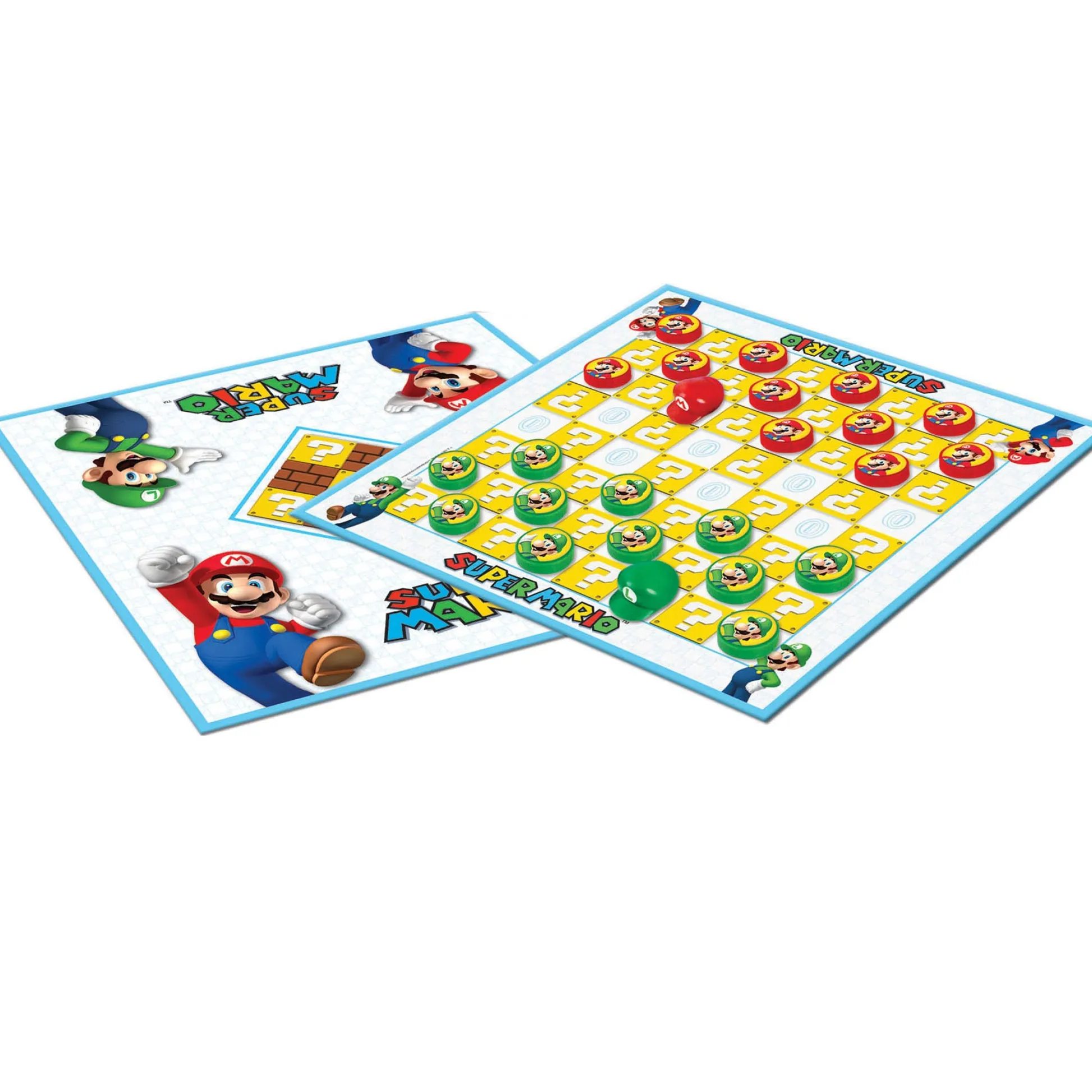 Educators Resource Super Mario Checkers & Tic Tac Toe Collector's Game Set by USAopoly* Role-Playing Games|Board Games