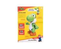 Macy's - Supplier Super Mario Let's Go, Yoshi Interactive Figure* Action Figures
