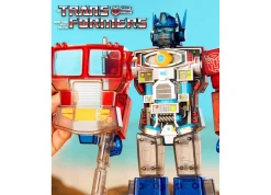 Macy's - Supplier Super7 Transformers Super Cyborg Optimus Prime 11 inch Clear Red / Blue* Collectible Figures & Playsets