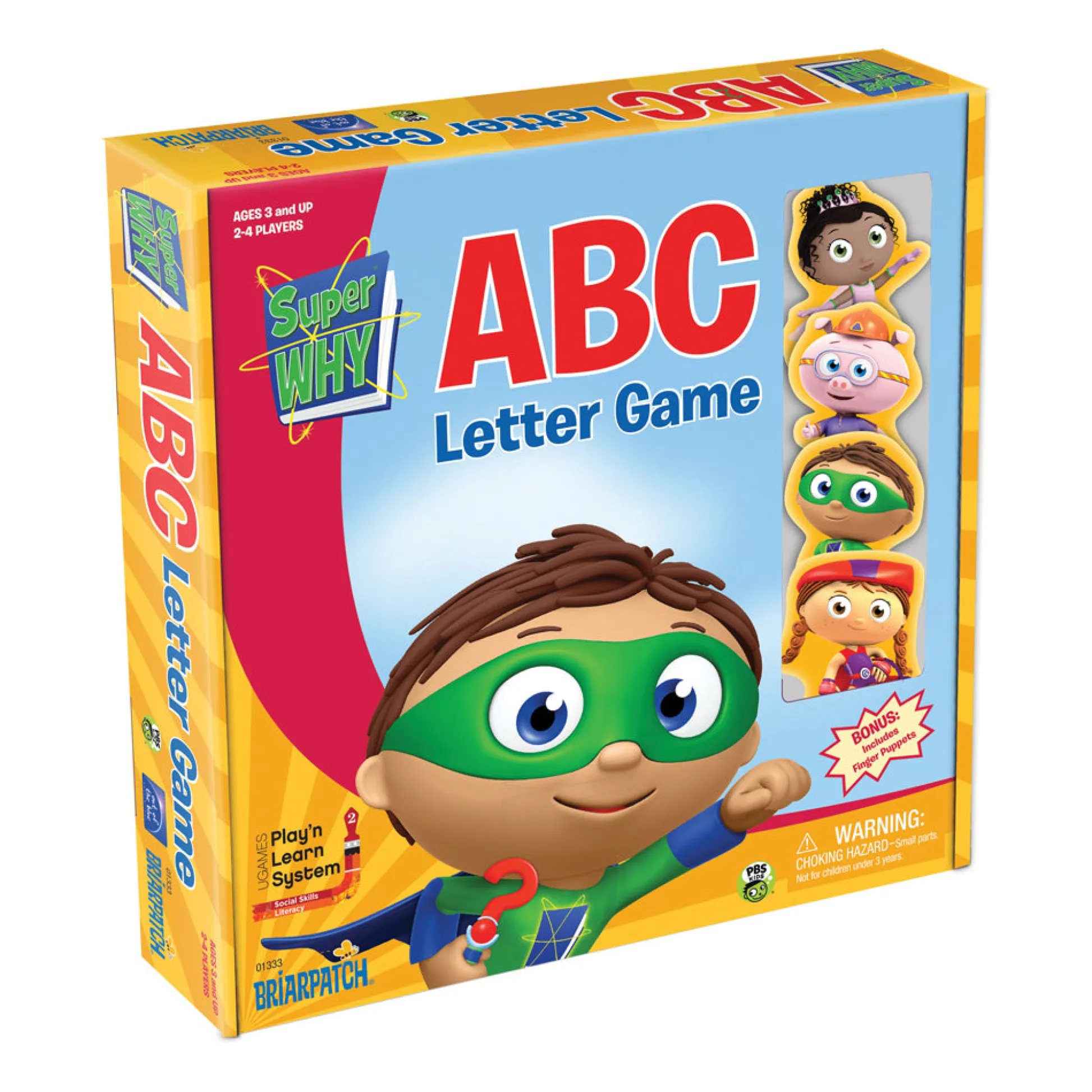AreYouGame Super WHY ABC Letter Game - Educational Reading Board Game* Board Games|Role-Playing Games