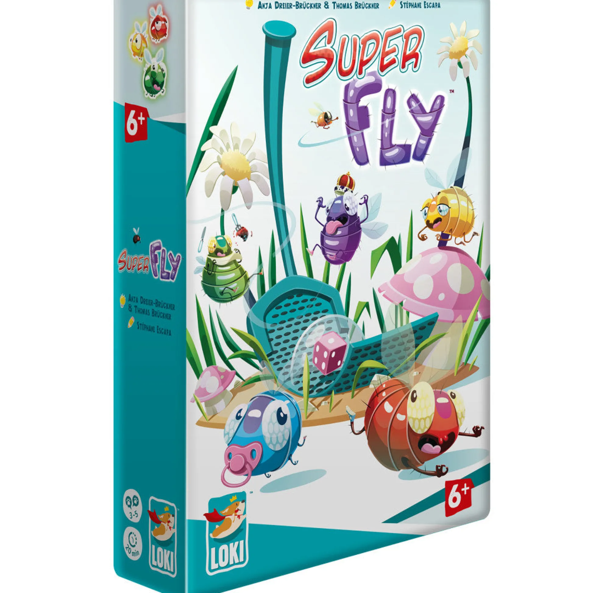 Flat River Group Superfly - LOKI Color & Number Matching Board Game* Board Games|Role-Playing Games
