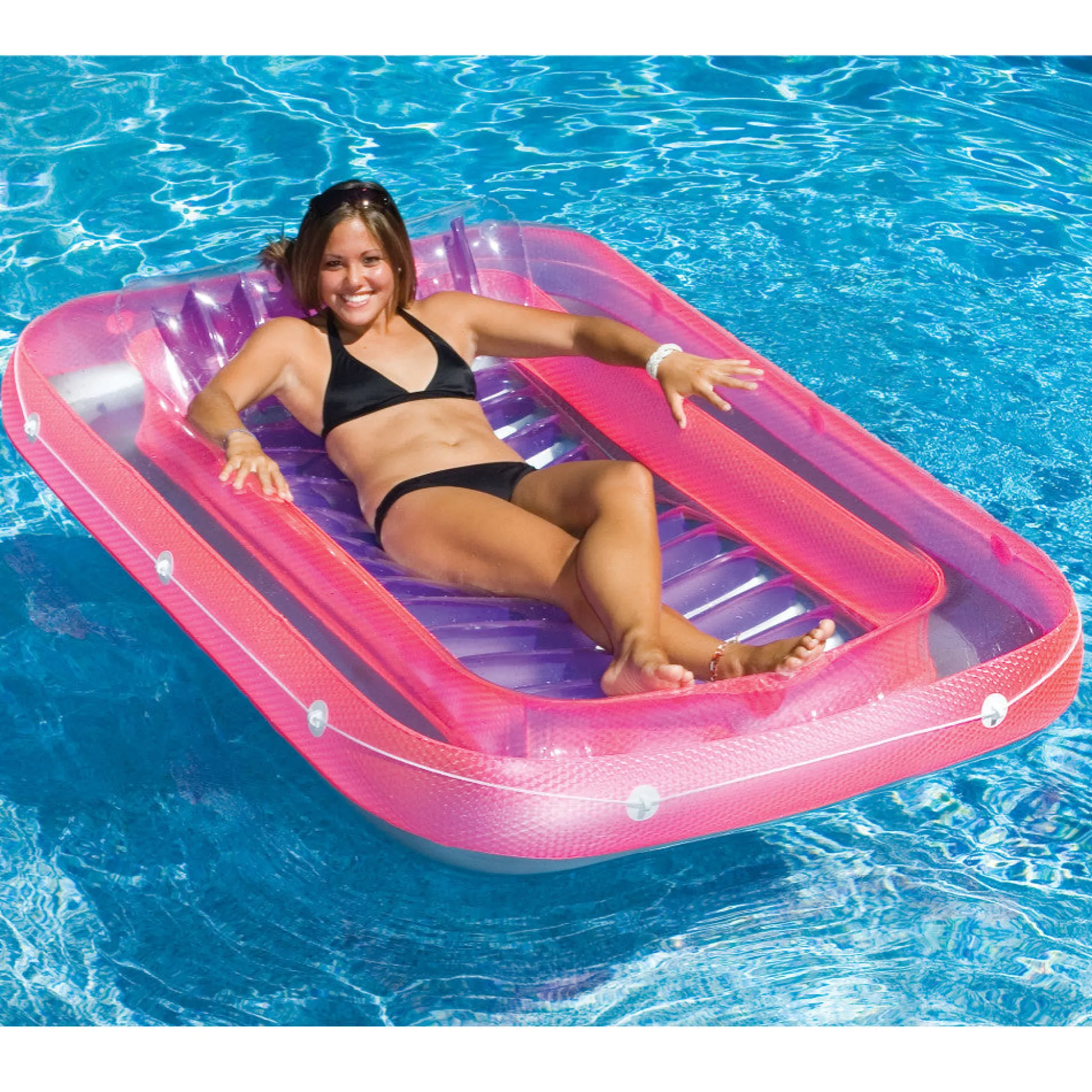 Flat River Group Swimline 71" Suntan Tub Lounge Inflatable Pool Float* Swimming Pools & Water Toys