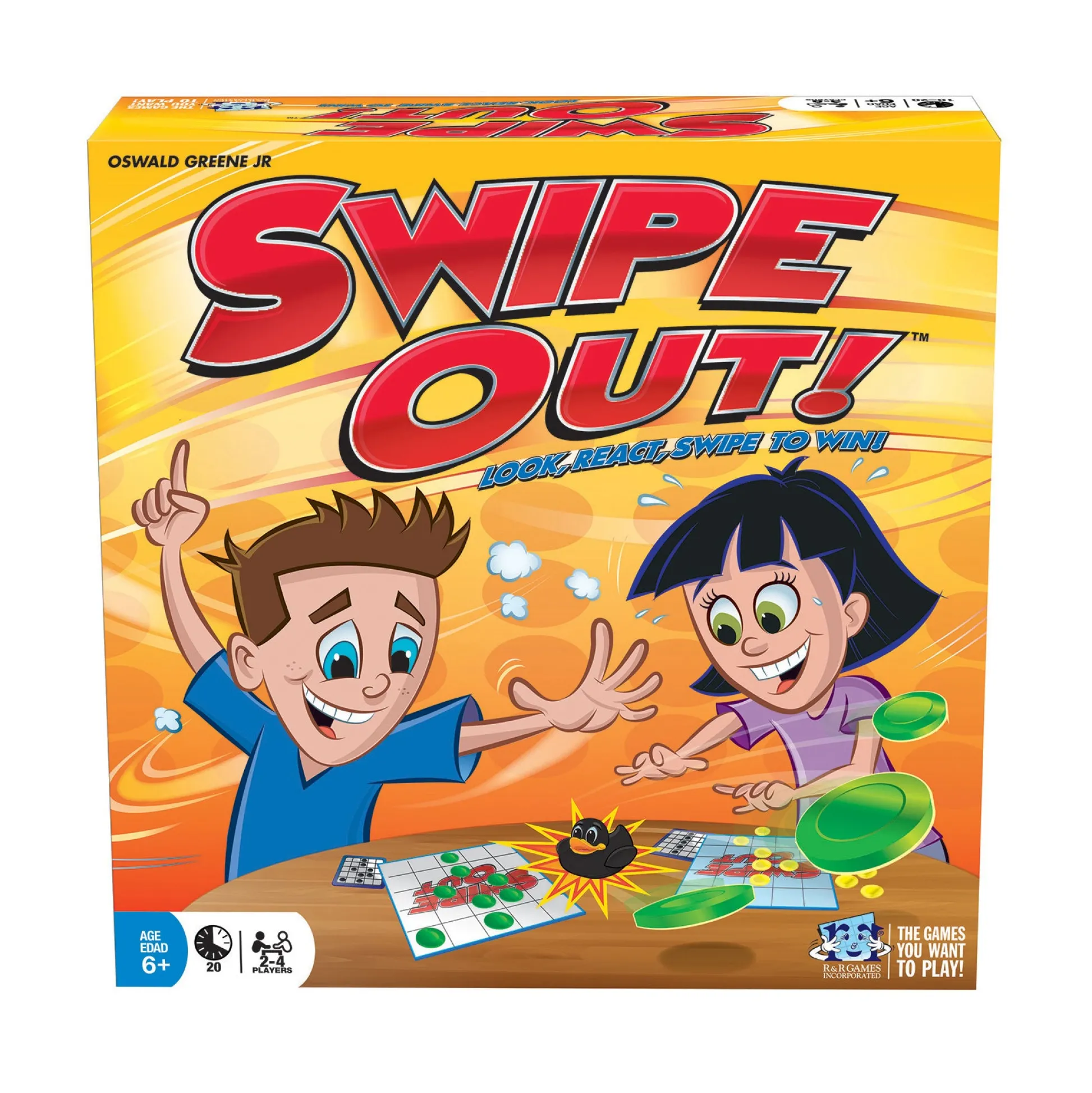 AreYouGame Swipe Out! Fast-Paced Pattern Matching Board Game* Role-Playing Games|Board Games