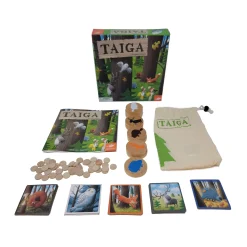 AreYouGame Taiga Wilderness Memory Game - Discover Hidden Animals* Family & Entertainments Games