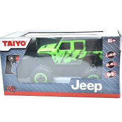 Flat River Group Taiyo 1:22 Scale R/C Jeep Wrangler Sahara - Radio Controlled - Green* Rc Cars & Flight