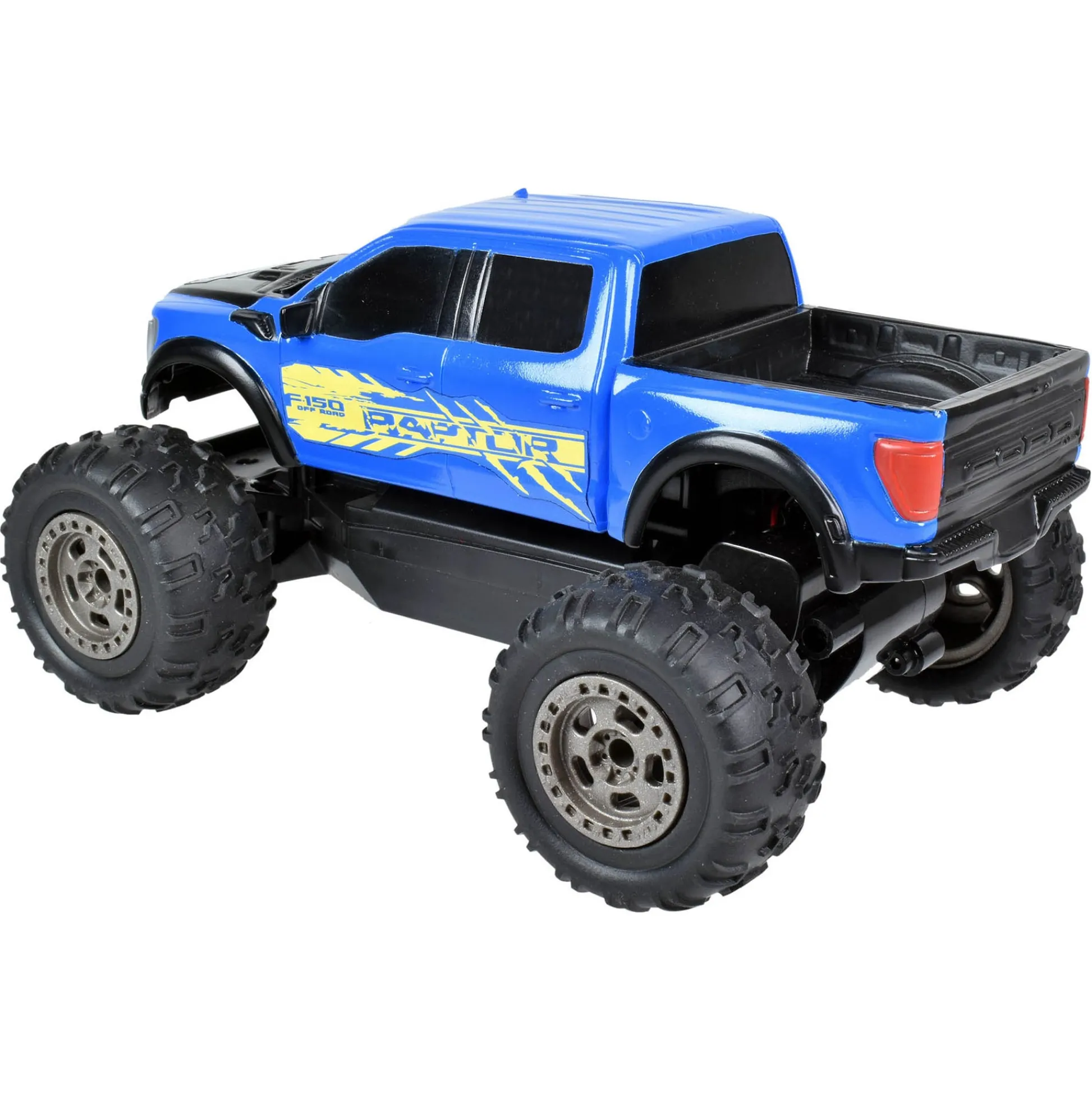 Flat River Group Taiyo Ford Raptor RC Truck - Blue & Yellow - 1:22 Scale* Rc Cars & Flight