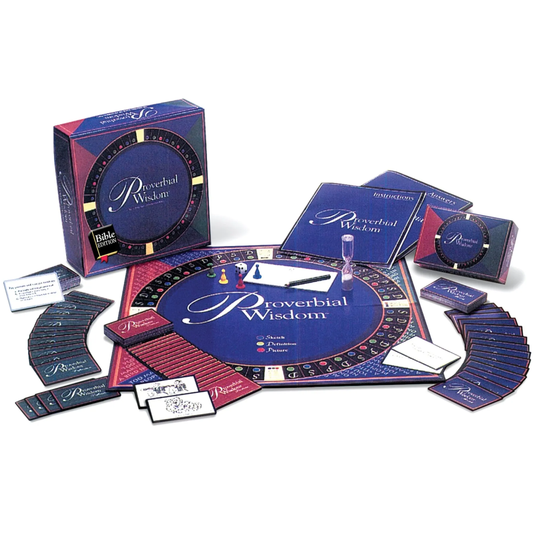 Educators Resource Talicor Proverbial Wisdom Bible Edition - Interactive Team Game* Family & Entertainments Games|Social & Emotional Skills