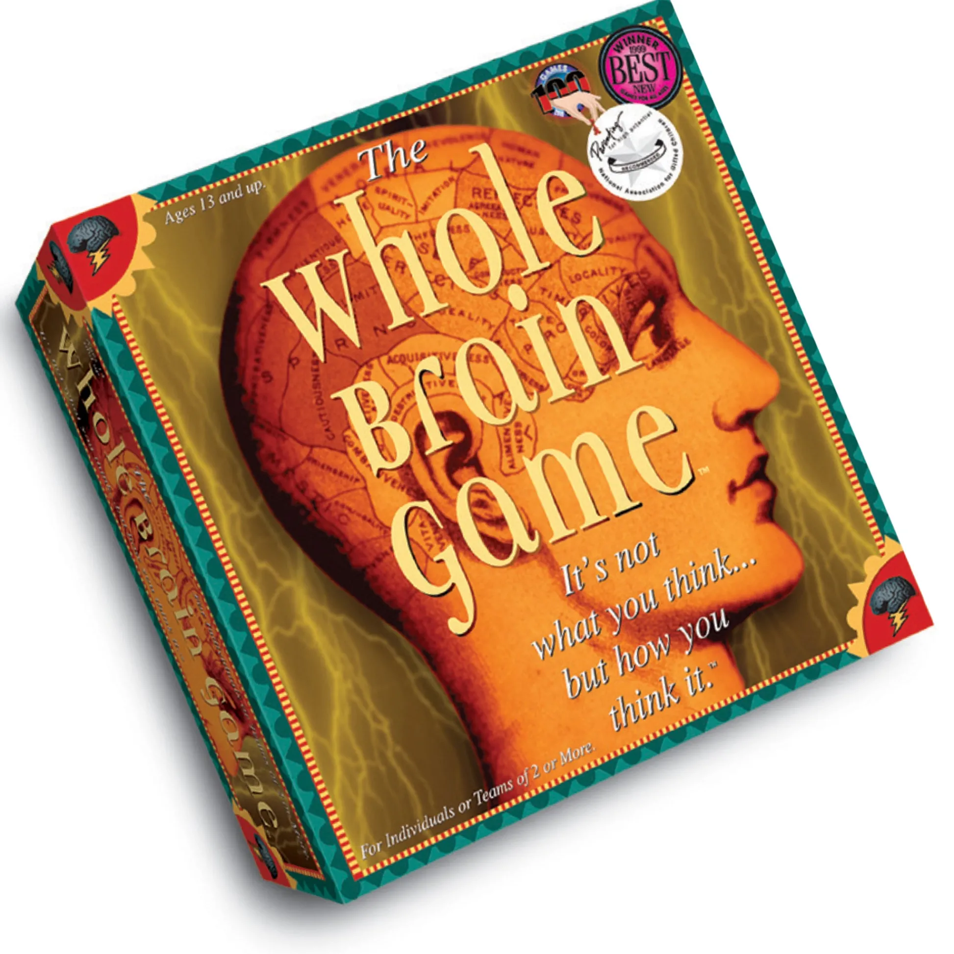 Educators Resource Talicor The Whole Brain Game Brain-Boosting Board Game* Role-Playing Games|Board Games