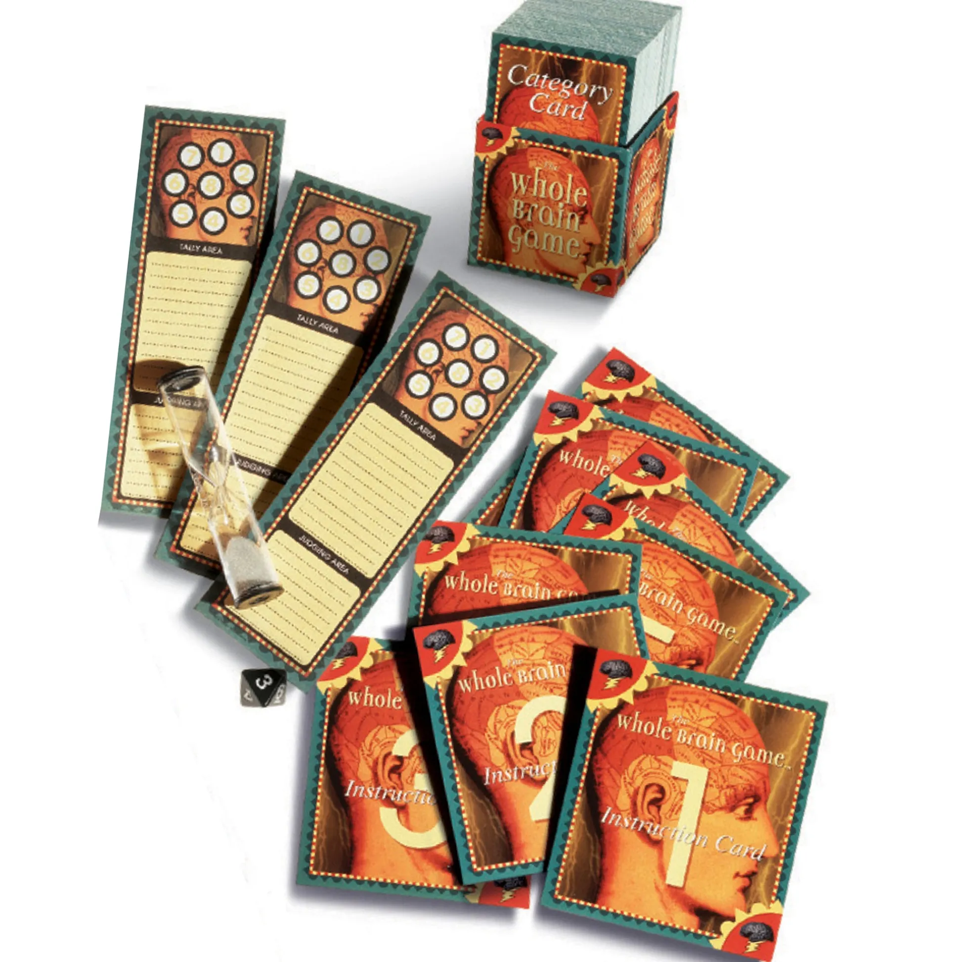 Educators Resource Talicor The Whole Brain Game Brain-Boosting Board Game* Role-Playing Games|Board Games
