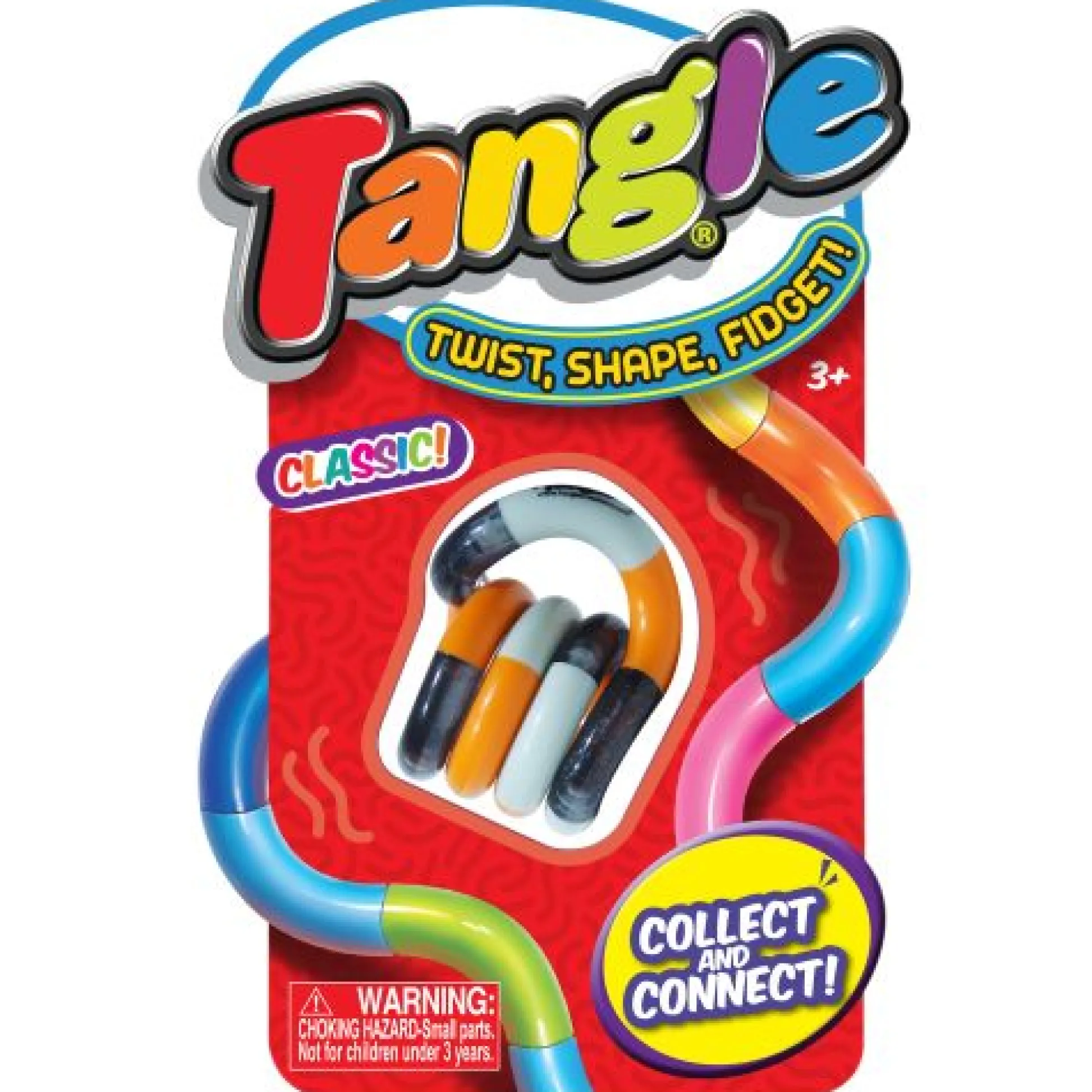 Calendar Holdings, LLC Tangle Jr Classic Colorful Fidget Toy – Twisty Fun for Everyone* Sensory & Fidget Toys