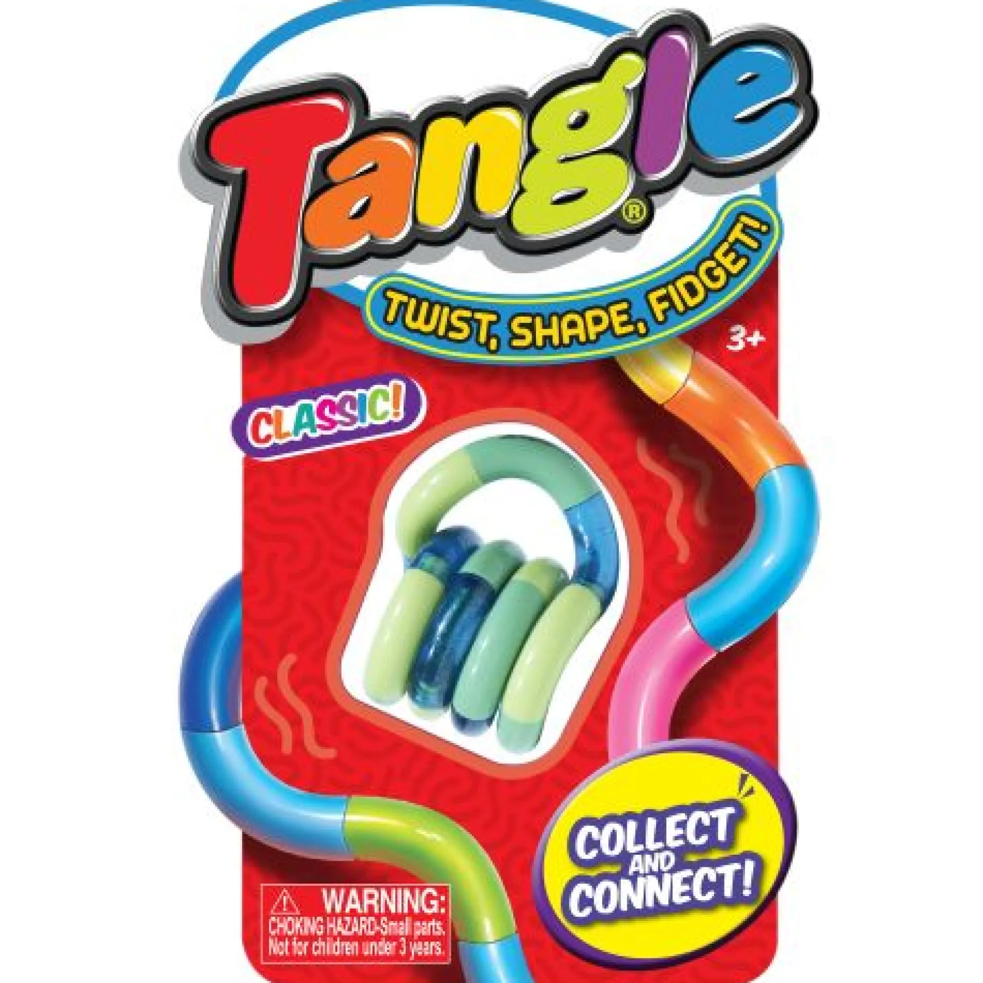 Calendar Holdings, LLC Tangle Jr Classic Colorful Fidget Toy – Twisty Fun for Everyone* Sensory & Fidget Toys