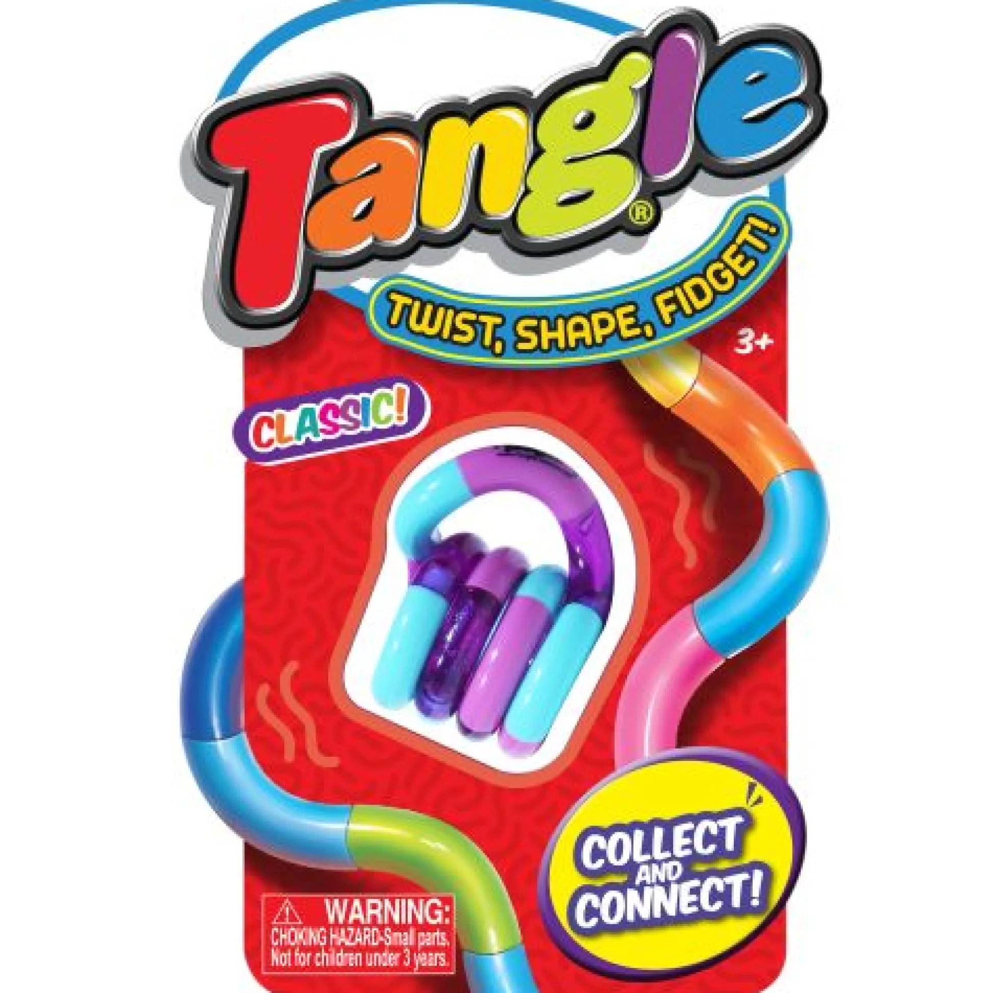 Calendar Holdings, LLC Tangle Jr Classic Colorful Fidget Toy – Twisty Fun for Everyone* Sensory & Fidget Toys