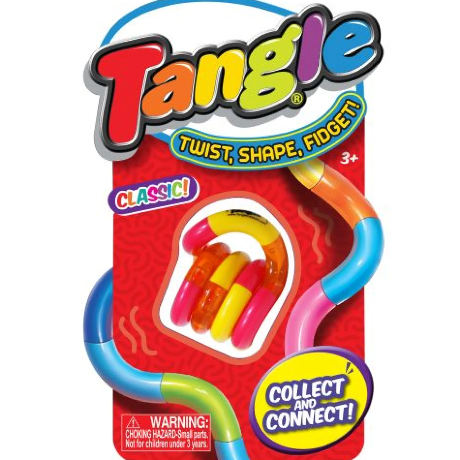 Calendar Holdings, LLC Tangle Jr Classic Colorful Fidget Toy – Twisty Fun for Everyone* Sensory & Fidget Toys