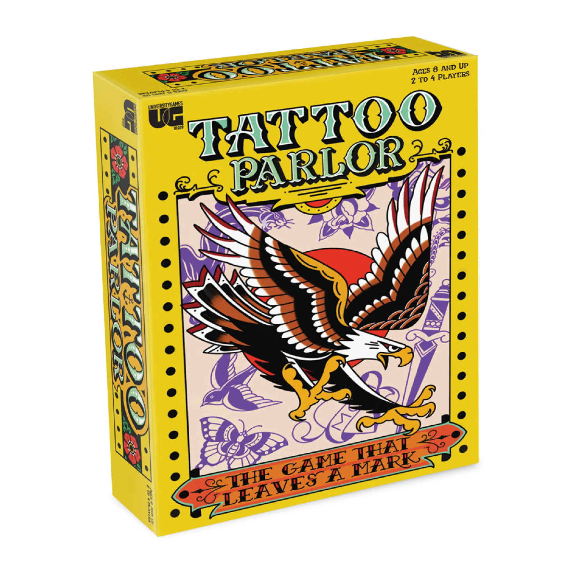 AreYouGame Tattoo Parlor Board Game by University Games: Classic Art Edition* Board Games|Role-Playing Games