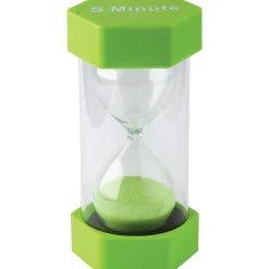 Educators Resource Teacher Created Resources Large 5-Minute Sand Timer - Green* Math Toys|Math, Counting & Time