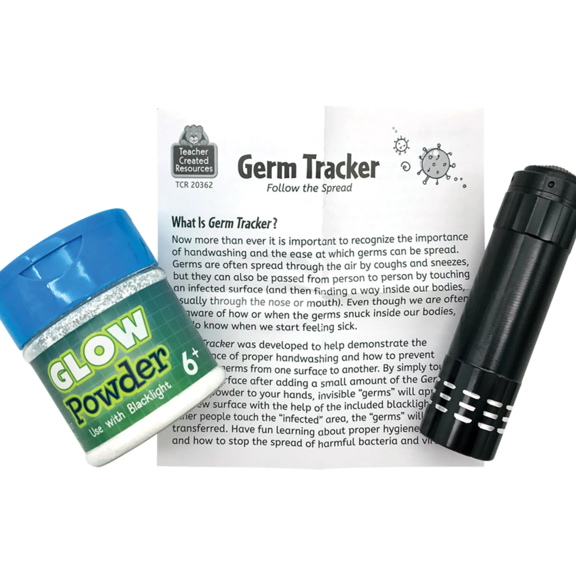 Educators Resource Teacher Created Resources Germ Tracker - Educational Handwashing Kit* Science & Discovery