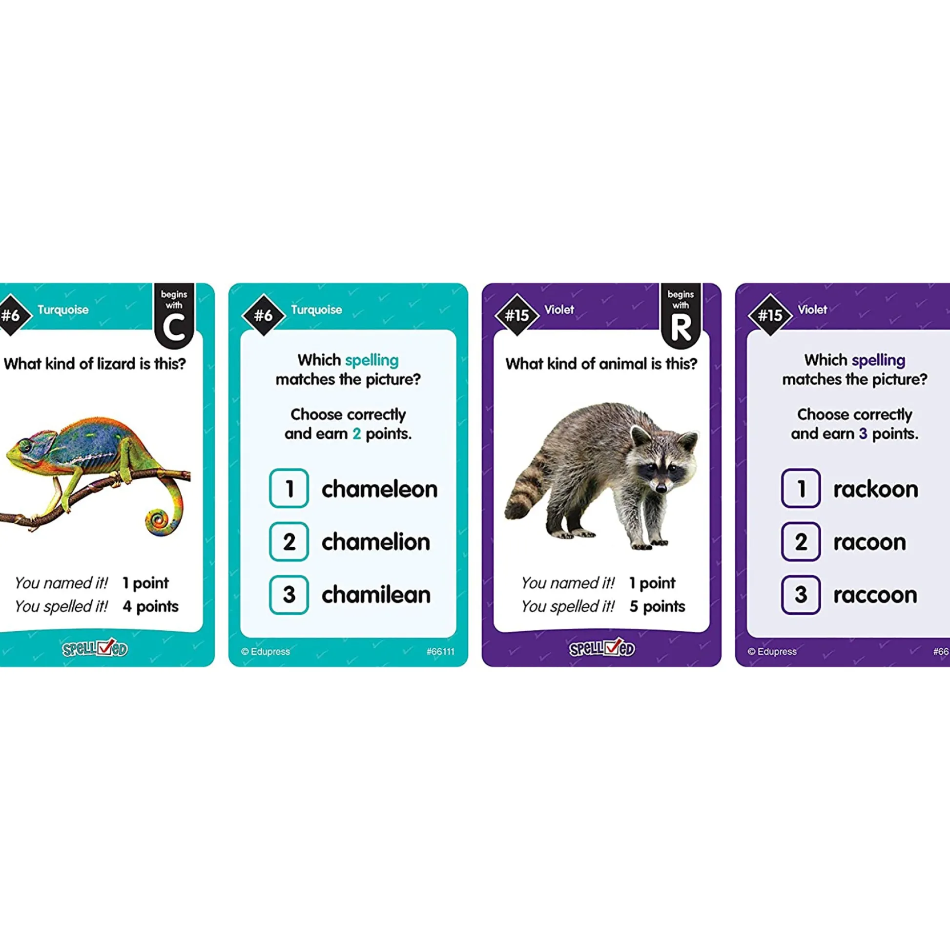 Educators Resource Teacher Created Resources SpellChecked Card Game - Engaging Spelling Challenge* Card Games