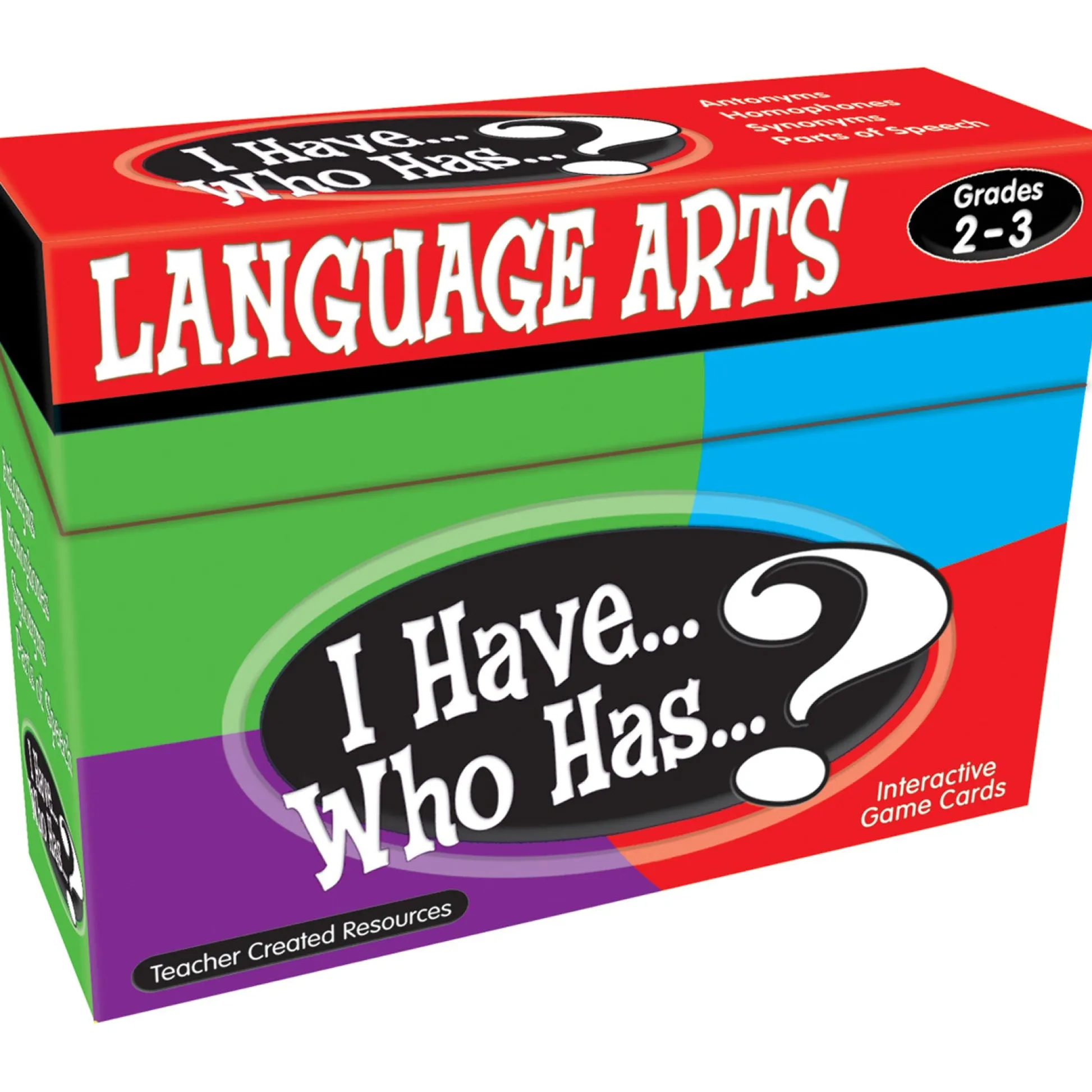 Educators Resource Teacher Created Resources I Have, Who Has Language Arts Game - Grades 2-3* Card Games