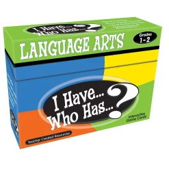 Educators Resource Teacher Created Resources I Have, Who Has Language Arts Game - Grades 1-2* Card Games
