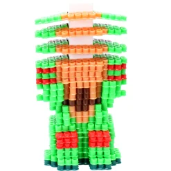 Flat River Group Teenage Mutant Ninja Turtles 3D Pixel Art Bead Set - 2500 Pieces* Crafts & Activities