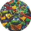 Flat River Group Teenage Mutant Ninja Turtles Spin Flip Puzzle - 12 Rings - Double-Sided* Puzzles