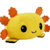Calendar Holdings, LLC TeeTurtle Reversible Axolotl Plushie - Dual Mood Yellow and Black* Social & Emotional Skills|Stuffed Animals