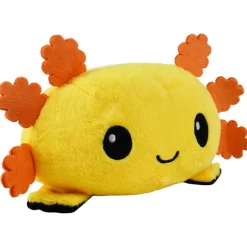 Calendar Holdings, LLC TeeTurtle Reversible Axolotl Plushie - Dual Mood Yellow and Black* Social & Emotional Skills|Stuffed Animals