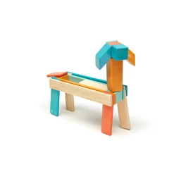 Educators Resource Tegu Magnetic Wooden Blocks, 24-Piece Set, Sunset* Magnetic Tiles & Building Sets