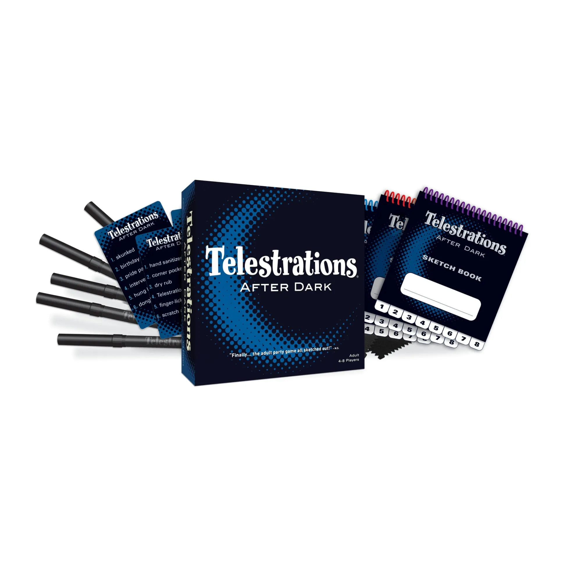 AreYouGame Telestrations After Dark Adult Party Game* Family & Entertainments Games