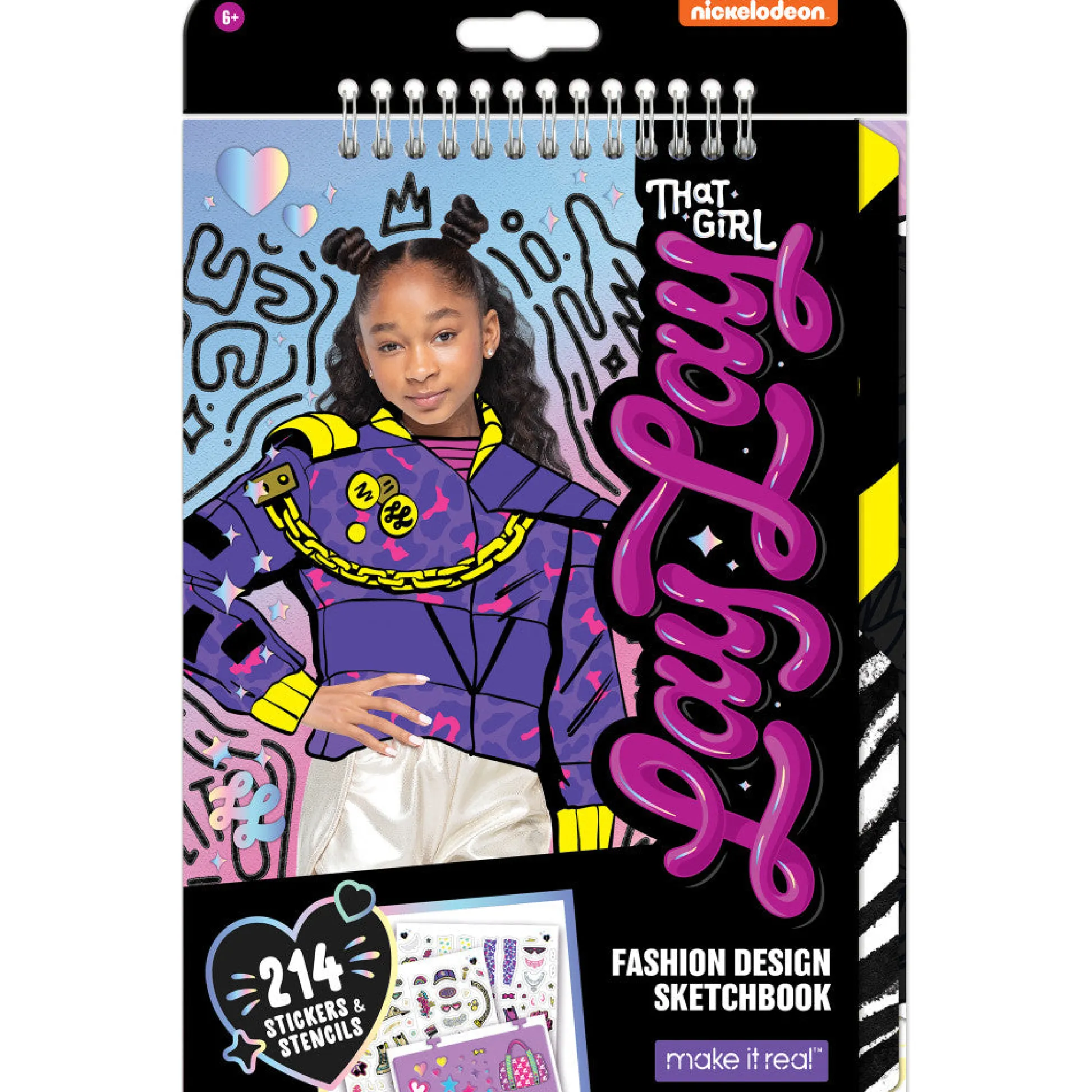 Flat River Group That Girl Lay Lay: Fashion Design Sketchbook*Kids Kids Books