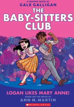 Readerlink Distribution Services The Baby-Sitters Club: Logan Likes Mary Anne! Graphic Novel - Series #8* Reading, Writing & Speech