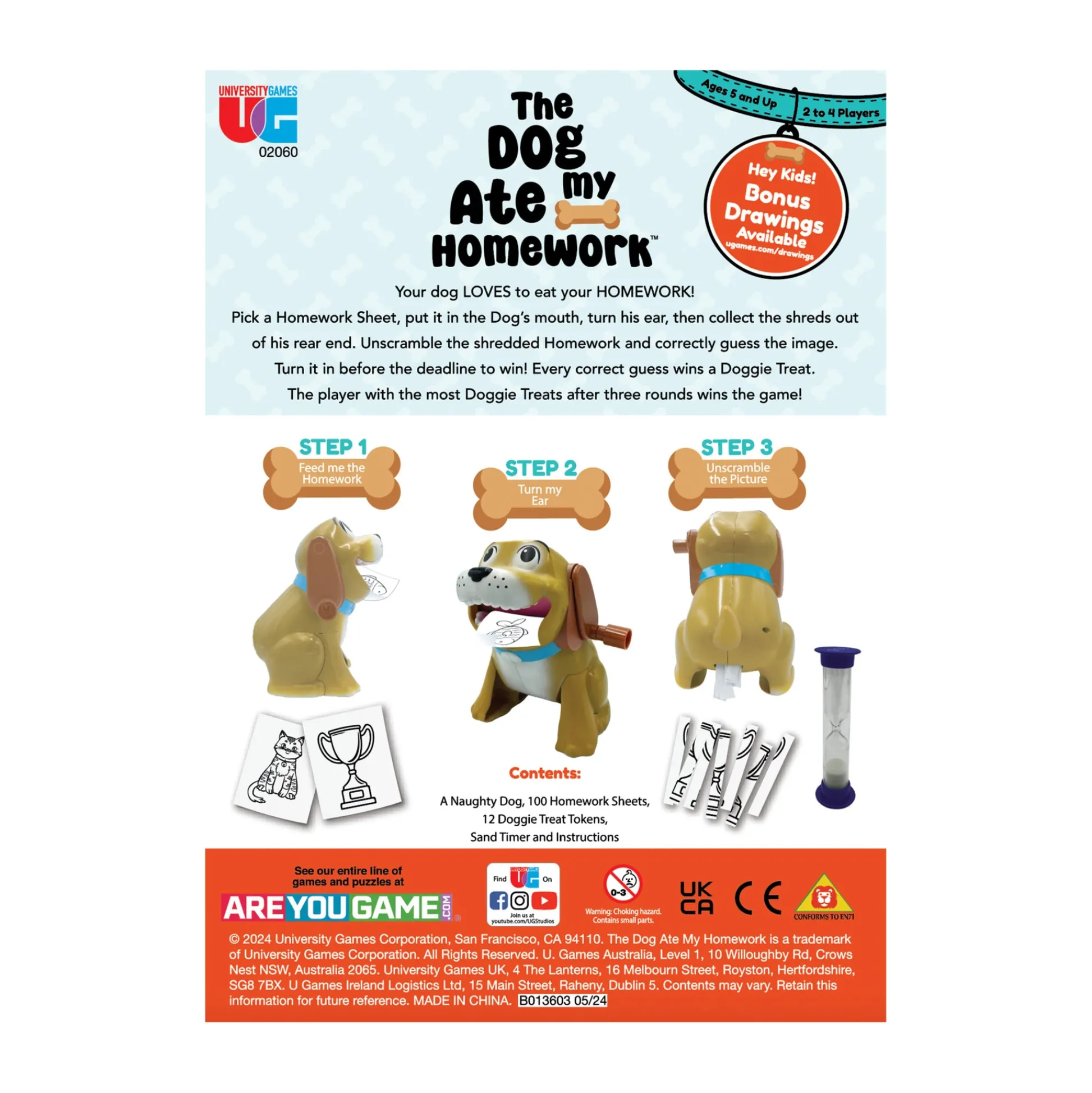 AreYouGame The Dog Ate My Homework Board Game by University Games* Role-Playing Games|Board Games