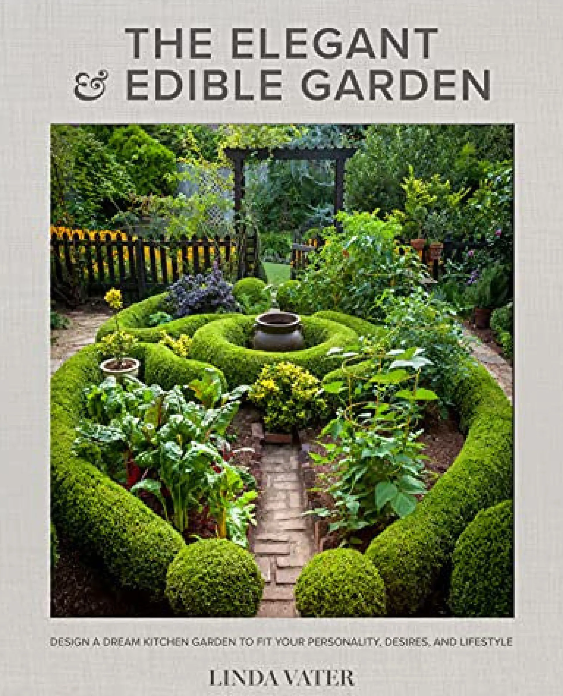 Flat River Group The Elegant and Edible Garden: Creating Potager Gardens Hardcover Book* Reading, Writing & Speech