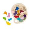 Educators Resource The Freckled Frog Colorful Artist Palette Wooden Puzzle - 19 pc* Puzzles|Drawing, Color & Painting