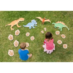 Educators Resource The Freckled Frog Dinosaur Adventure Play Mats for Kids* Preschool Education Toys & Activities