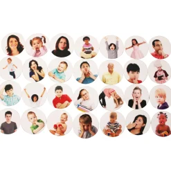 Educators Resource The Freckled Frog Emotions Matching Game - Real People Emotional Discovery* Toddler & Preschool Games & Puzzles|Social & Emotional Skills
