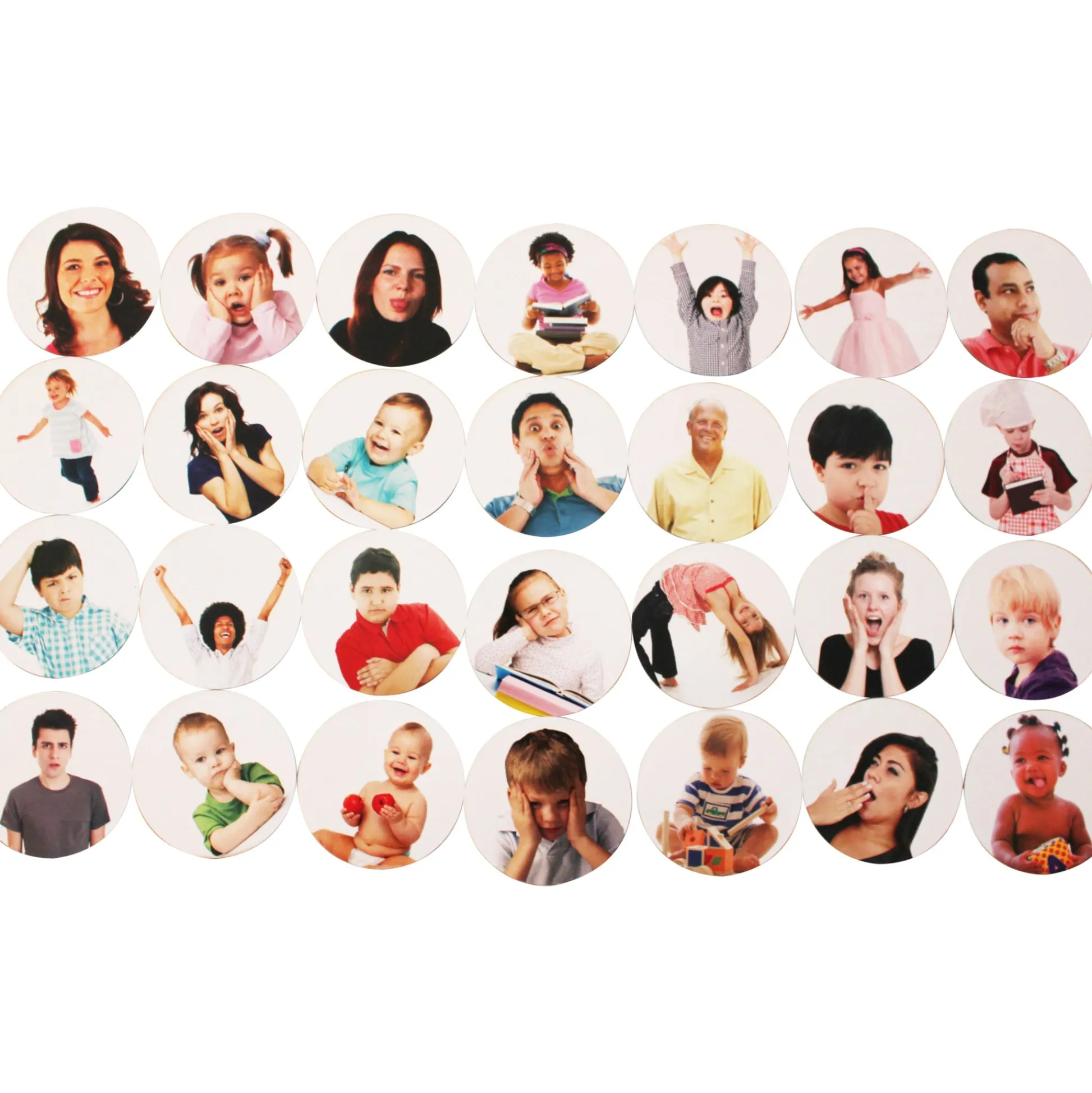 Educators Resource The Freckled Frog Emotions Matching Game - Real People Emotional Discovery* Toddler & Preschool Games & Puzzles|Social & Emotional Skills