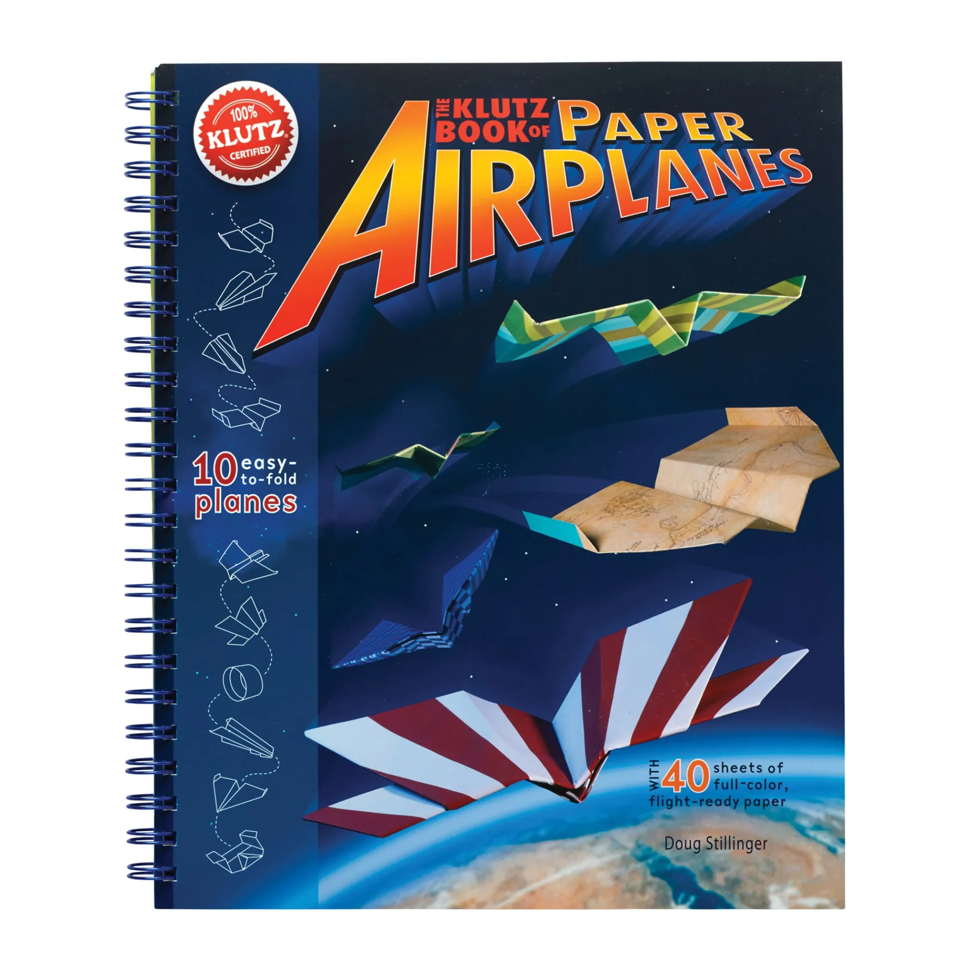 AreYouGame The Klutz Book of High-Performance Paper Airplanes Spiral-bound Craft Kit*Kids Kids Books|Crafts & Activities