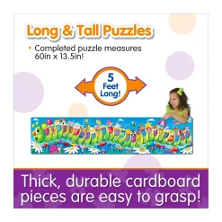 AreYouGame The Learning Journey ABC Caterpillar Floor Puzzle - 51 pc* Puzzles