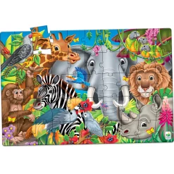Educators Resource The Learning Journey Jumbo Floor Puzzle - Animals of the World, 50 pc* Puzzles