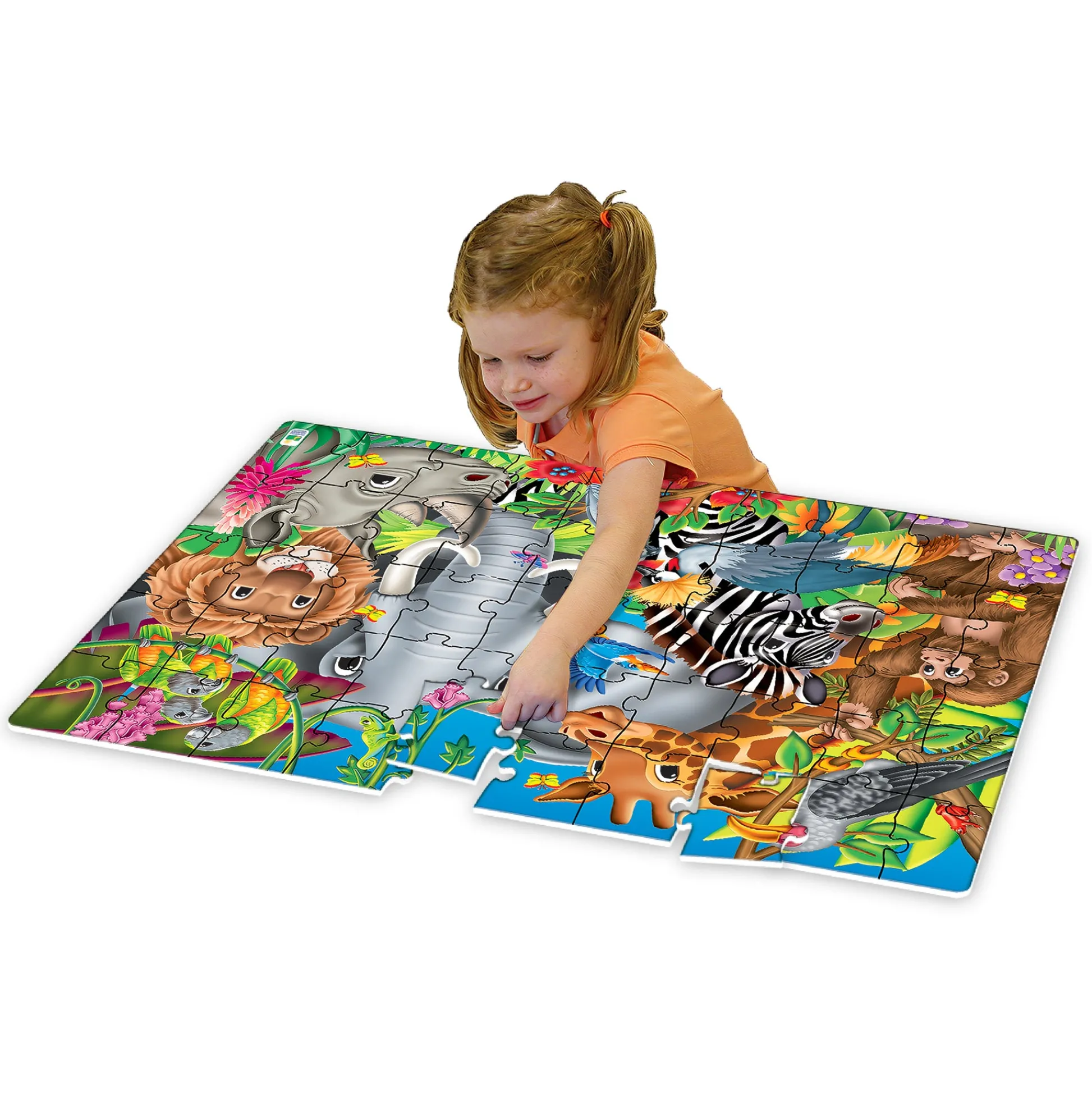 Educators Resource The Learning Journey Jumbo Floor Puzzle - Animals of the World, 50 pc* Puzzles