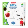 AreYouGame The Learning Journey Match It! - ABC's Puzzle Building Set* Preschool Education Toys & Activities|Puzzles