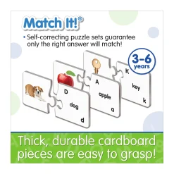 AreYouGame The Learning Journey Match It! - ABC's Puzzle Building Set* Preschool Education Toys & Activities|Puzzles