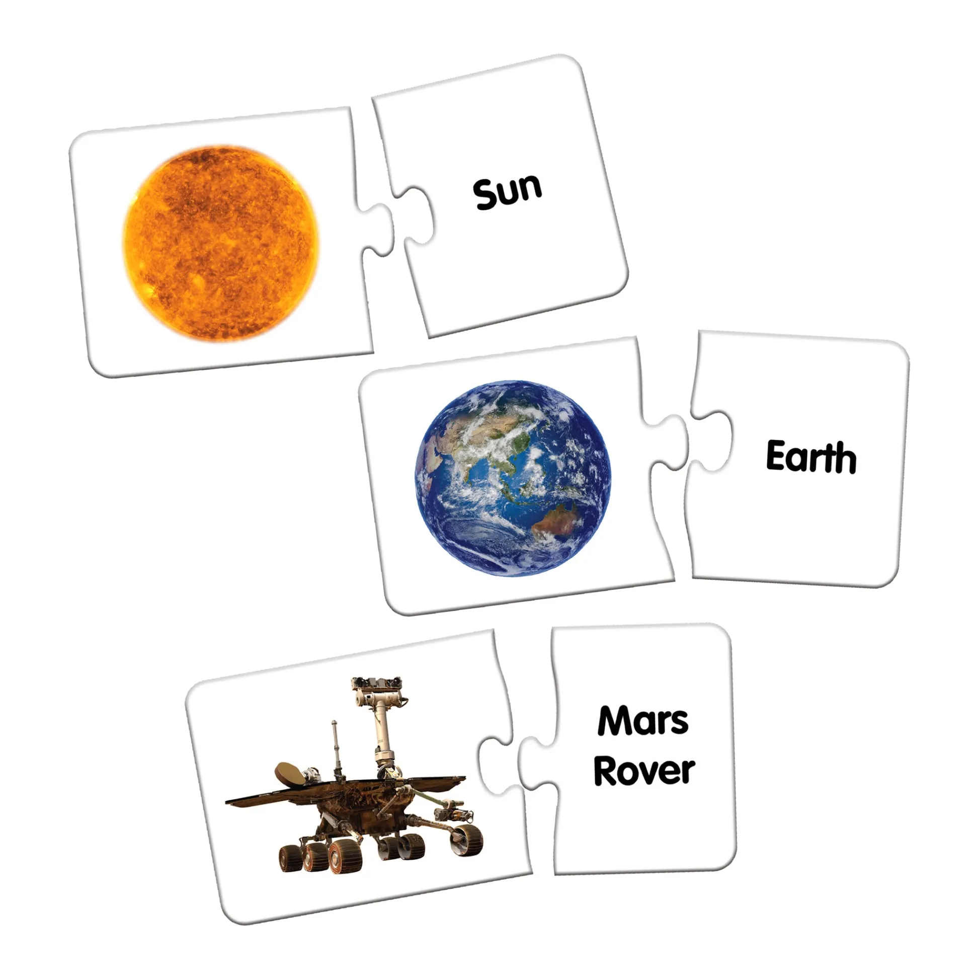 AreYouGame The Learning Journey Match It! - Out in Space - Educational Puzzle Game* Puzzles