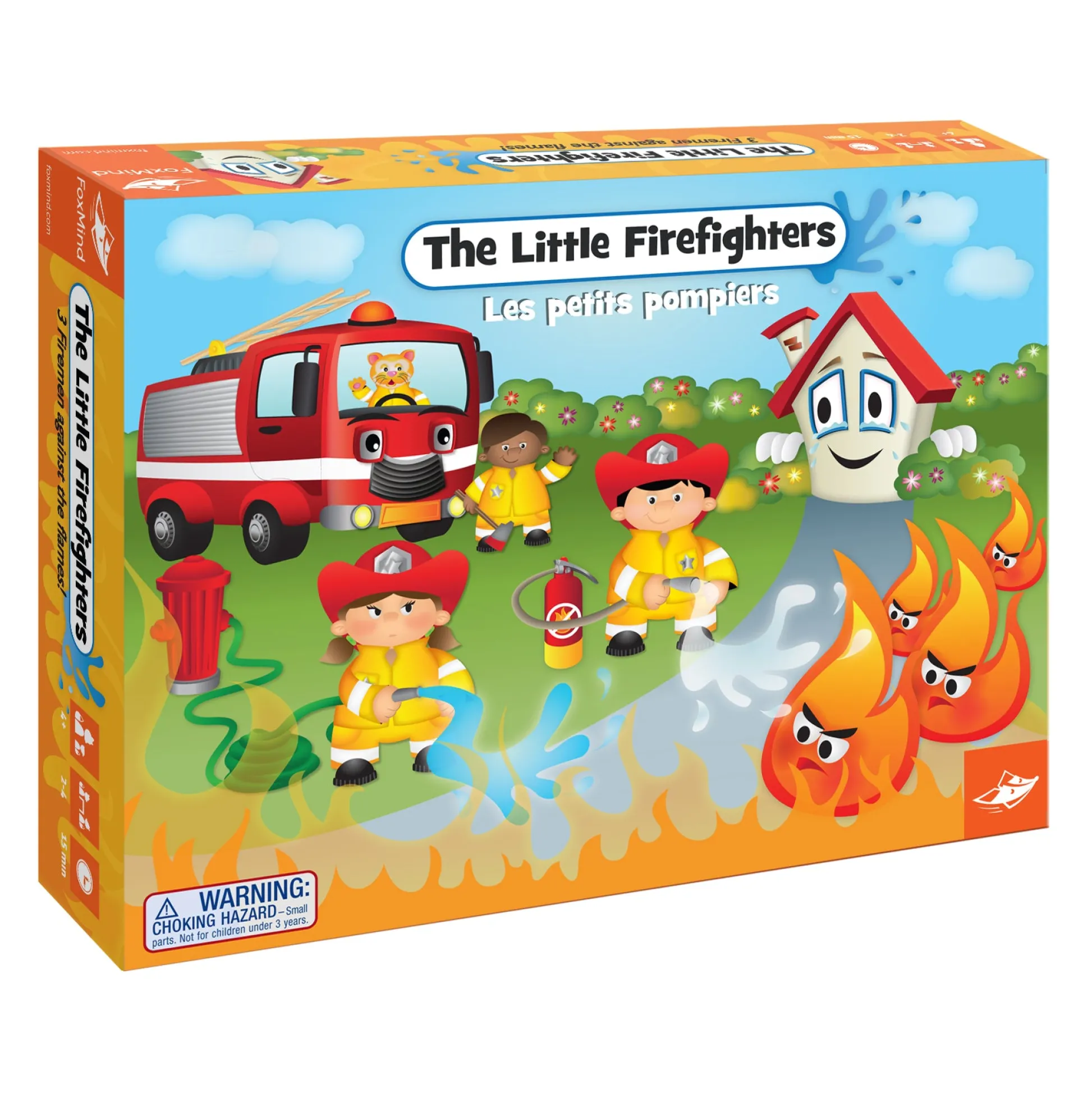 AreYouGame The Little Firefighters Cooperative Board Game* Role-Playing Games|Board Games