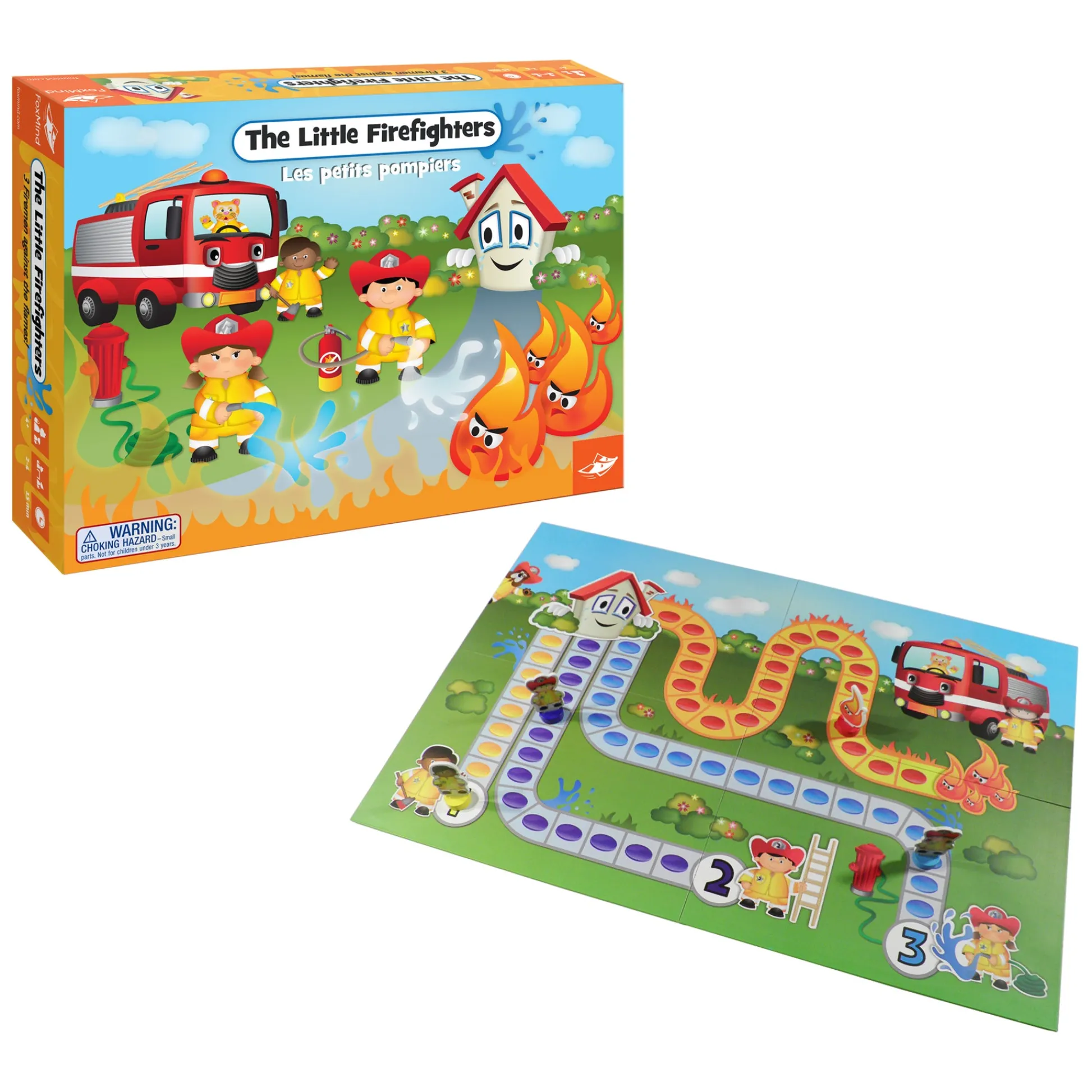 AreYouGame The Little Firefighters Cooperative Board Game* Role-Playing Games|Board Games