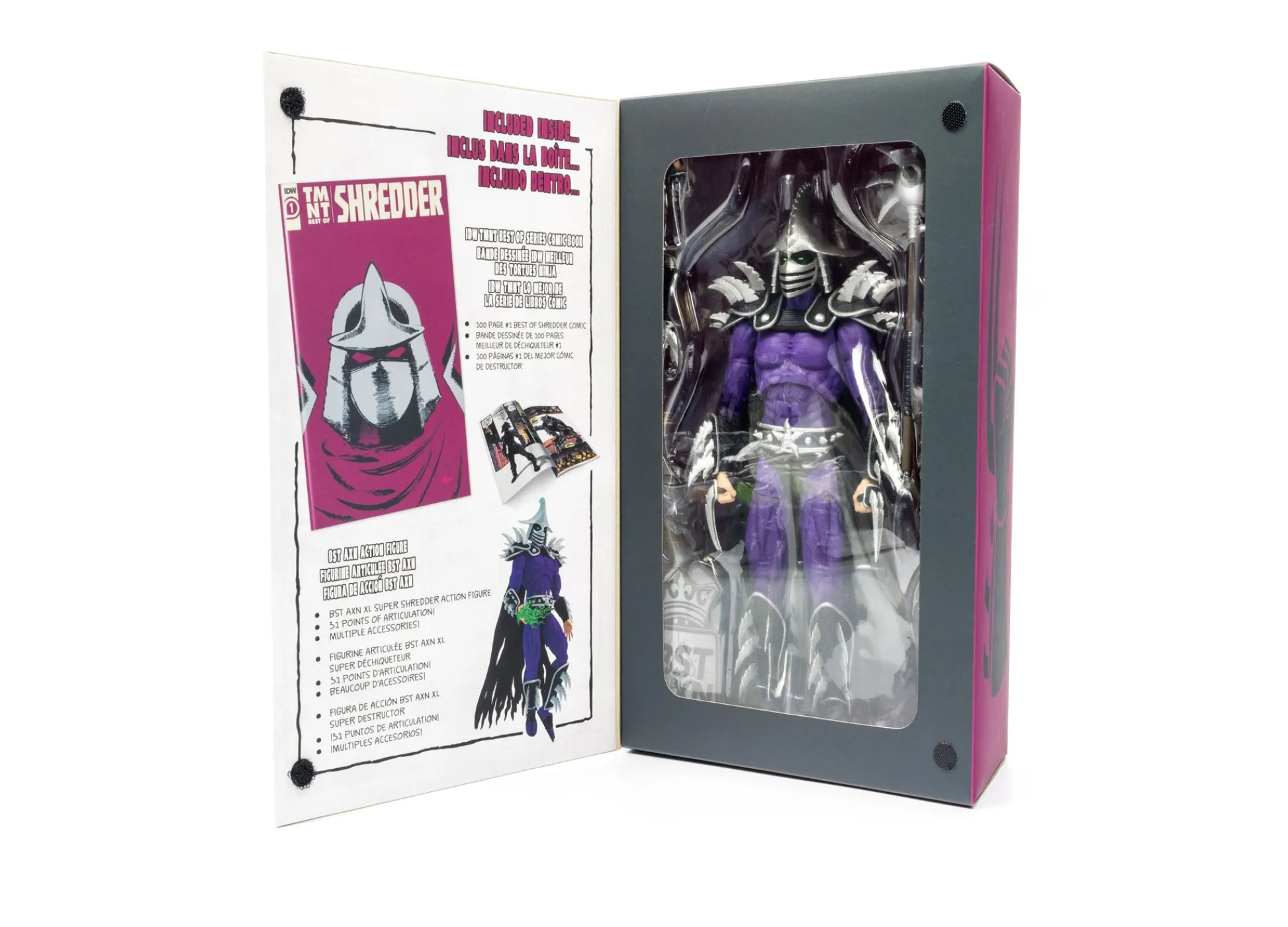 Macy's - Supplier The Loyal Subjects TMNT BST AXN XL 8" Super Shredder Action Figure* Collectible Figures & Playsets