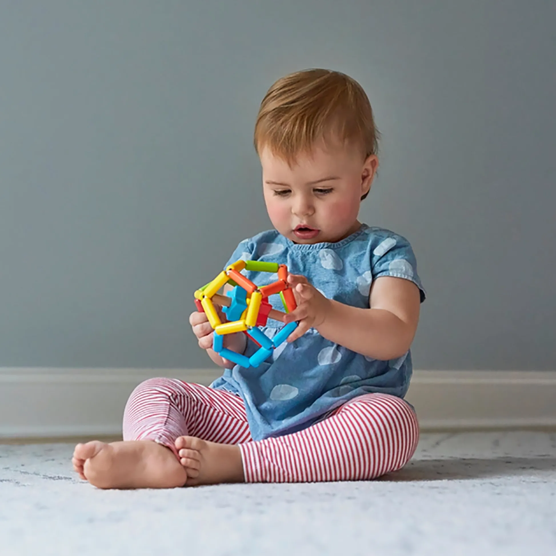 Educators Resource The Original Toy Company Baby What'zit Sensory Toy – Bright Colors* Developmental Toys