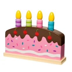 Educators Resource The Original Toy Company Wooden Pop Up Birthday Cake ‚Äì Multicolor* Preschool Education Toys & Activities
